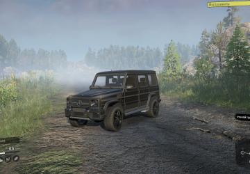 Мод Mercedes-AMG G 63 версия 1.0.3 для SnowRunner (v12.5)