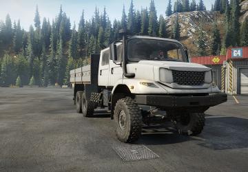 Мод Mercedes-Benz Zetros 4266 Crew Cab версия 1.0.5 для SnowRunner (v15.1)