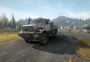 Мод Mercedes-Benz Zetros версия 1.0.2 для SnowRunner (v10.1)