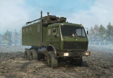 Мод Mercedes NG 2636 (1988) версия 1.0 для SnowRunner (v17.3)