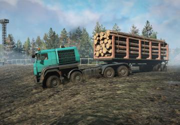 Мод ODA 5839 Semitrailer версия 1.0.0 для SnowRunner (v17.3)