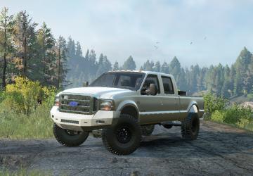 Мод OUTLAW’s 2005 F-250 версия 1.0 для SnowRunner (v17.0)