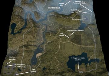 Регион «Smokey River» версия 2.9 для SnowRunner