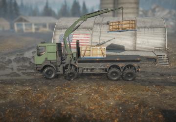 Мод Renault Kerax 8x8 версия 2.0 для SnowRunner (v16.0)