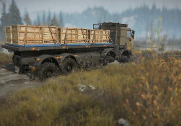 Мод Renault Kerax 8x8 версия 2.2 для SnowRunner (v17.3)