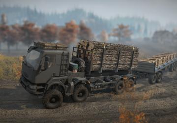 Мод Renault Kerax 8x8 версия 2.0 для SnowRunner (v16.0)