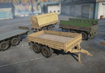 Мод RNG Military Trailer Pack версия 1.0.0 для SnowRunner (v16.1)