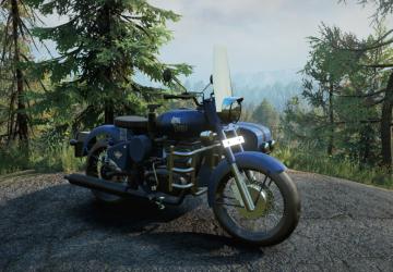 Мод Royal Enfield Classic 500 версия 1.0 для SnowRunner (v16.1)