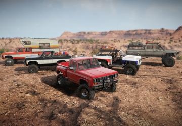 Мод Squarebody Maxx Addon Pack версия 1.0.0 для SnowRunner (v17.3)