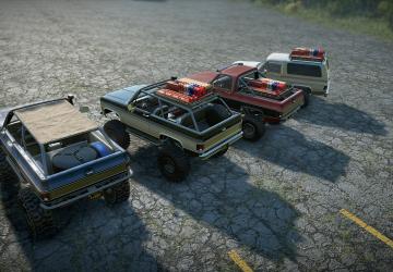 Мод Squarebody Maxx Addon Pack версия 1.0.0 для SnowRunner (v17.3)