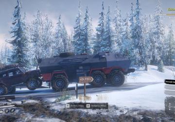 Мод Tatrapan-6x6 Active+ версия 1.1 для SnowRunner