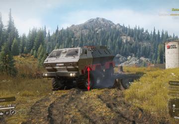 Мод Tatrapan-6x6 Active+ версия 1.5 для SnowRunner (v12.2)