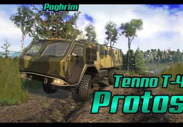 Мод Tenno T-4 Protos версия 1.0.0 для SnowRunner (v16.1)