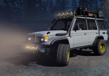 Мод Toyota Land Cruiser 70 (1984) версия 1.2.1 для SnowRunner (v12.2)