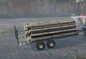 Мод ULM trailer pack версия 1 для SnowRunner (v32.1)