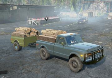 Мод ULM trailer pack версия 1 для SnowRunner (v32.1)