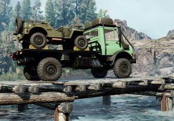 Мод UNIMOG Pack версия 1.0.1 для SnowRunner (v14.2)