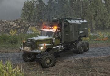 Мод White Western Star 4964 Military edition версия 1.0 для SnowRunner