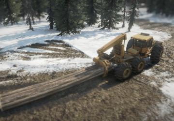 Мод Z2 ZIIZ 635 Skidder версия 0.01 для SnowRunner (v20.0)