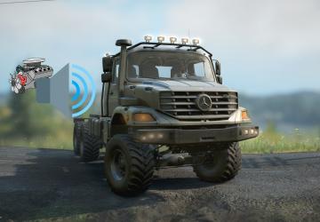 Мод Звук двигателя для Mercedes-Benz Zetros версия 1.0 для SnowRunner (v16.0)