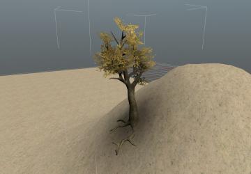 Дерево «горное» для редактора. версия 1.0 для SpinTires (v03.03.16+)