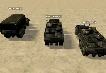 Объекты для Spintires Editor «GMC CCKW 353 pack» v1.0.0 для SpinTires (v03.03.16)