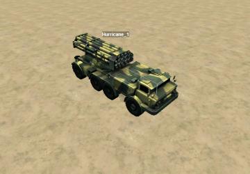 Статический объект «9К57 «Ураган»» версия 1.0.0 для SpinTires (v03.03.16)