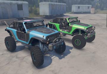 Мод 2017 Jeep Trailcat Rebuild версия 1 для SpinTires (v03.03.16)