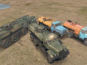 Мод Аддоны и прицепы из MudRunner версия 1 для SpinTires (v03.03.16)