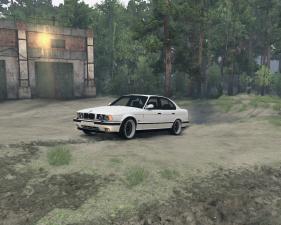 Мод BMW e34 M5 1995 версия 1.1 для SpinTires (v13.04.15)