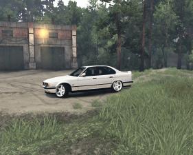 Мод BMW e34 M5 1995 версия 1.1 для SpinTires (v13.04.15)