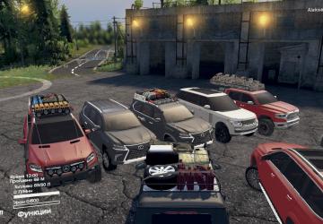 Мод Большой пак внедорожников версия 0.1 для SpinTires (v03.03.16)