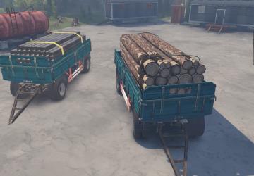 Мод Бортовой прицеп Зил версия 1 для SpinTires (v03.03.16 и выше)