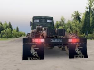 Мод Брызговики для КамАЗ-6520/6522 версия 1.0 для SpinTires (v03.03.16)