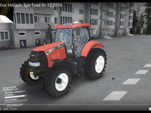 Мод Case Ih Cvx 160 версия 1 для SpinTires (v16.12.2015)