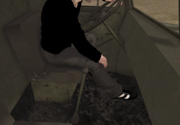 Мод Черная одежда для водителя версия 1.0 для SpinTires (v03.03.16 и выше)