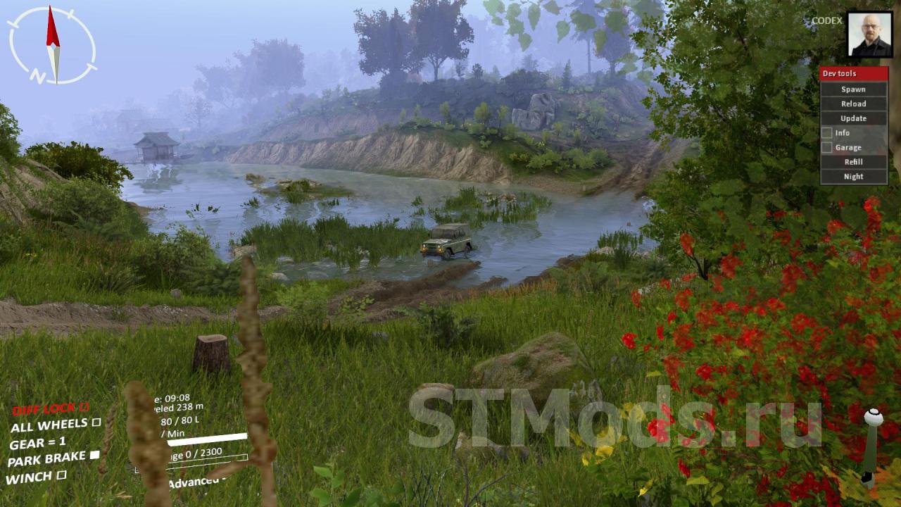 Скачать мод Цветные Небеса 2 Прим версия 2.5 для SpinTires (v1.7.1)