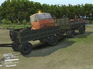 Мод Два прицепа версия 1.0 для SpinTires (v03.03.16)