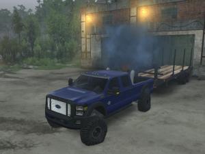 Мод Ford F450 14 версия 01.07.16 для SpinTires (v03.03.16)