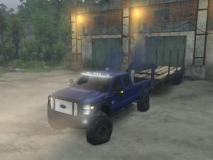 Мод Ford F450 14 версия 01.07.16 для SpinTires (v03.03.16)