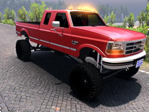 Мод Ford F-350 OBS PowerStroke 1995 версия 10.08.17 для SpinTires (v03.03.16)