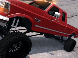 Мод Ford F-350 OBS PowerStroke 1995 версия 10.08.17 для SpinTires (v03.03.16)