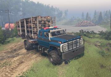 Мод Ford F-750 версия 1 для SpinTires (v03.03.16 и выше)