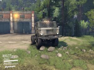 Мод ГАЗ-66 версия 1.4 для SpinTires (v2014)