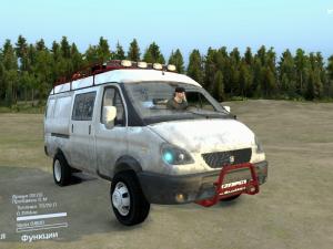 Мод ГАЗ-2705 «Газель» версия 1 для SpinTires (v03.03.16)
