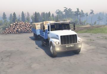 Мод Газ 33077 4x2 версия 1 для SpinTires (v03.03.16)