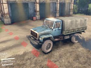 Мод ГАЗ 3308 и ГАЗ 3308 Дизель версия 1.0 для SpinTires (v04.02.15)