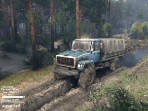 Мод ГАЗ 3308 и ГАЗ 3308 Дизель версия 1.0 для SpinTires (v04.02.15)