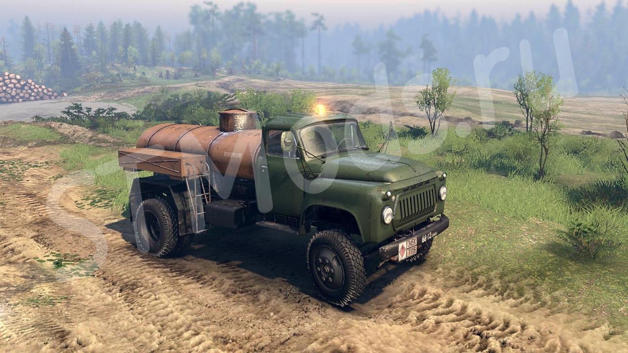 Скачать мод Газ-53 версия 03.07.17 для SpinTires (v03.03.16)