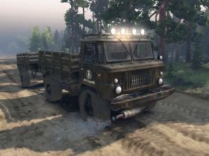 Мод ГАЗ 66 Дизель версия 1.0 для SpinTires (v13.04.15)